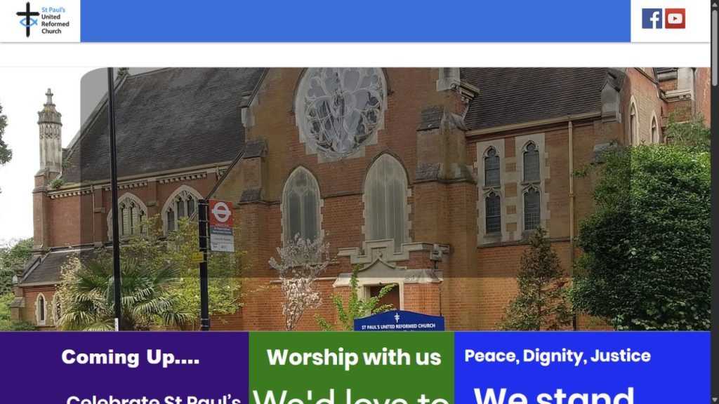 Screenshot of the official website for South Croydon Charity Model Railway Show