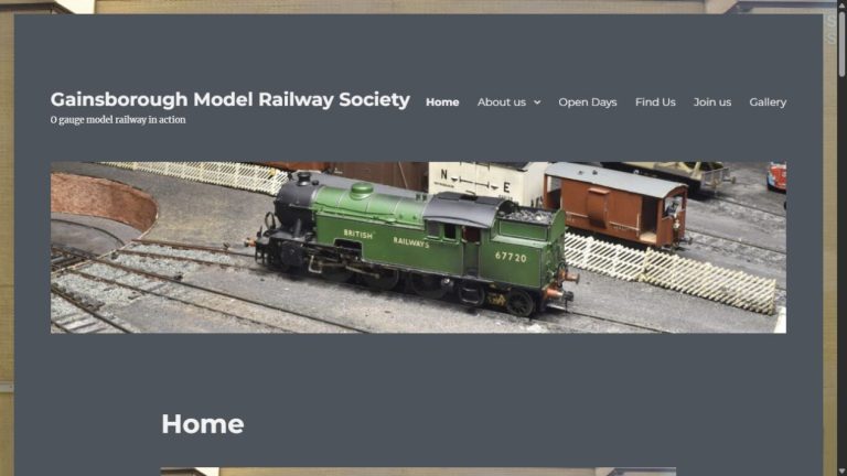 Screenshot of the official website for October Open Day