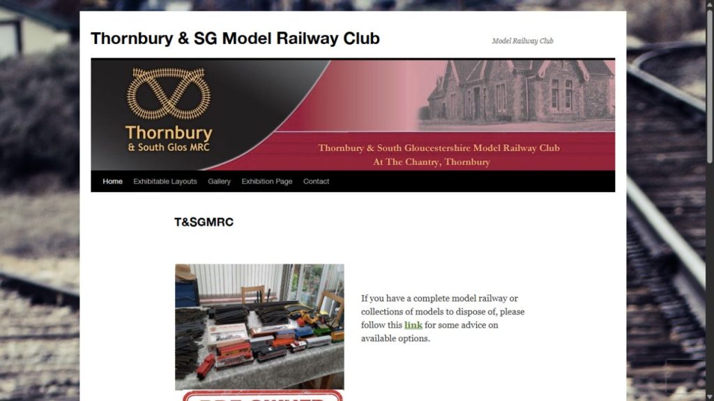 Screenshot of the official website for Annual Exhibition